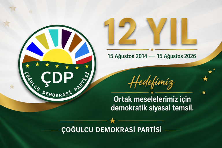 ÇDP 12. yıl anması